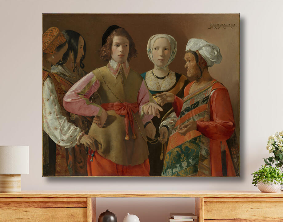 Georges de La Tour : La diseuse de bonne aventure