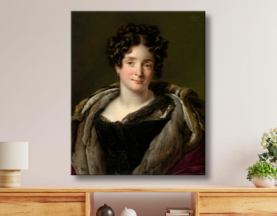 Anne Louis Girodet-Trioson : Madame Jacques-Louis-Étienne Reizet (Colette-Désirée-Thérèse Godefroy, 1782–1850)