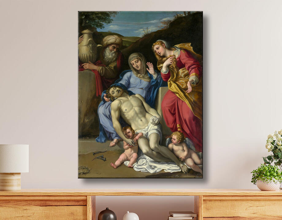 Domenichino (Domenico Zampieri) : La lamentation