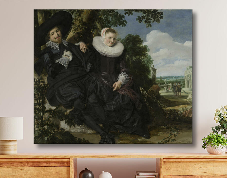 Frans Hals : Portrait d'un couple, probablement Isaac Abrahamsz Massa et Beatrix van der Laen