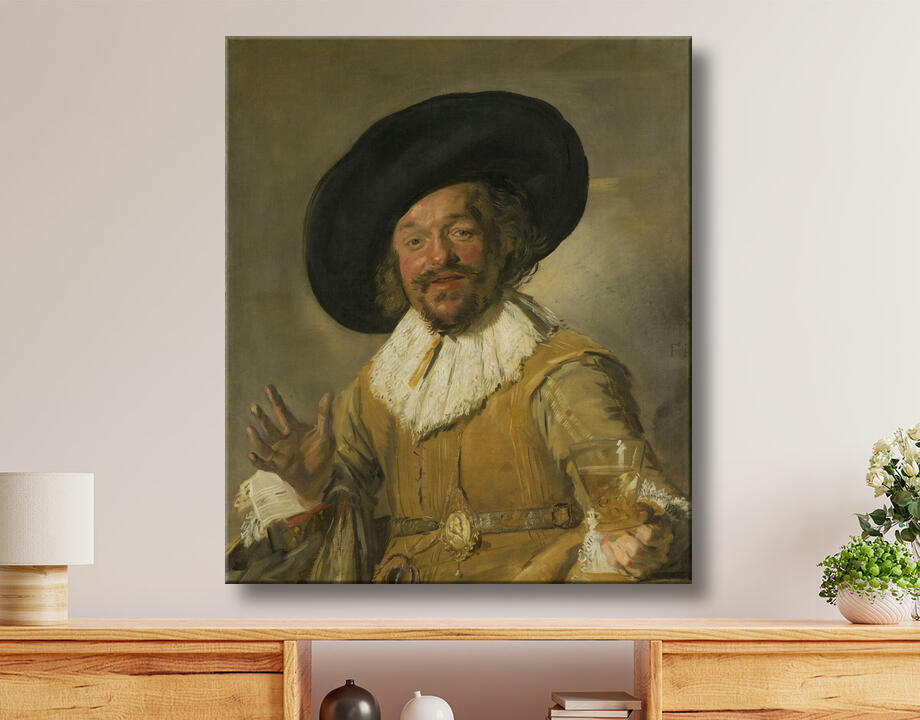 Frans Hals : Un milicien tenant un Berkemeyer, connu sous le nom de "Joyeux buveur"