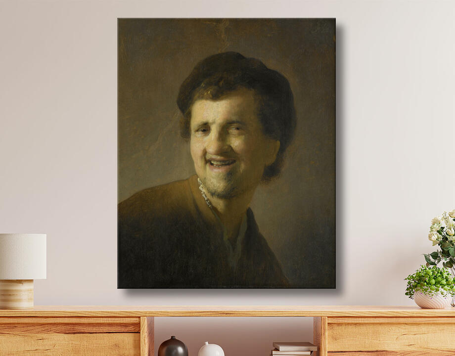 Rembrandt van Rijn : rire, jeune homme