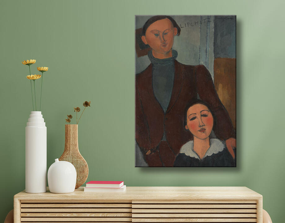 Amedeo Modigliani : Jacques et Berthe Lipchitz