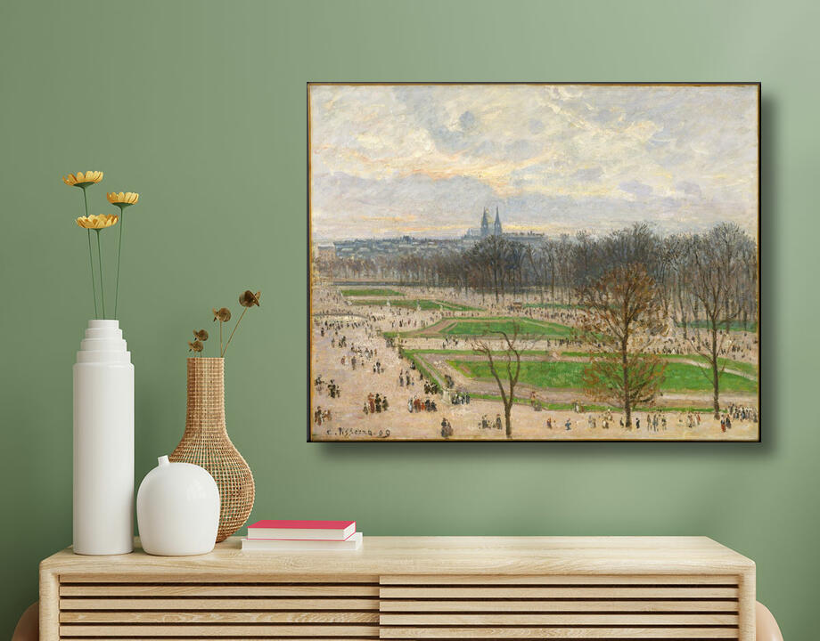 Camille Pissarro : Le Jardin des Tuileries un après-midi d