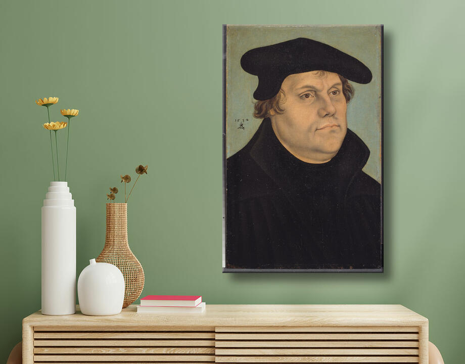 Cranach d.Æ., Lucas : Portrait de Martin Luther