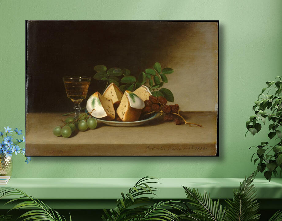 Raphaelle Peale : Nature morte au gâteau