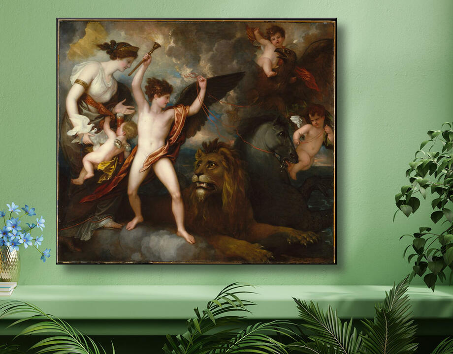 Benjamin West : Omnia Vincit Amor, ou Le pouvoir de l