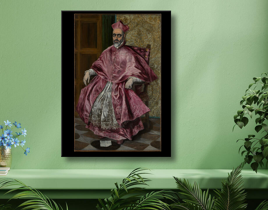 El Greco (Domenikos Theotokopoulos) : Cardinal Fernando Niño de Guevara (1541-1609)