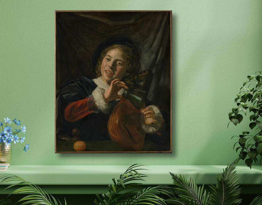 Frans Hals : Garçon avec un luth
