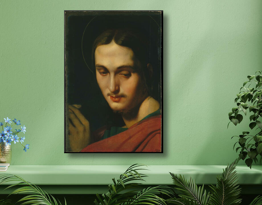 Jean Auguste Dominique Ingres : Tête de Saint Jean l