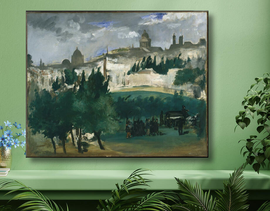 Edouard Manet : Les funérailles