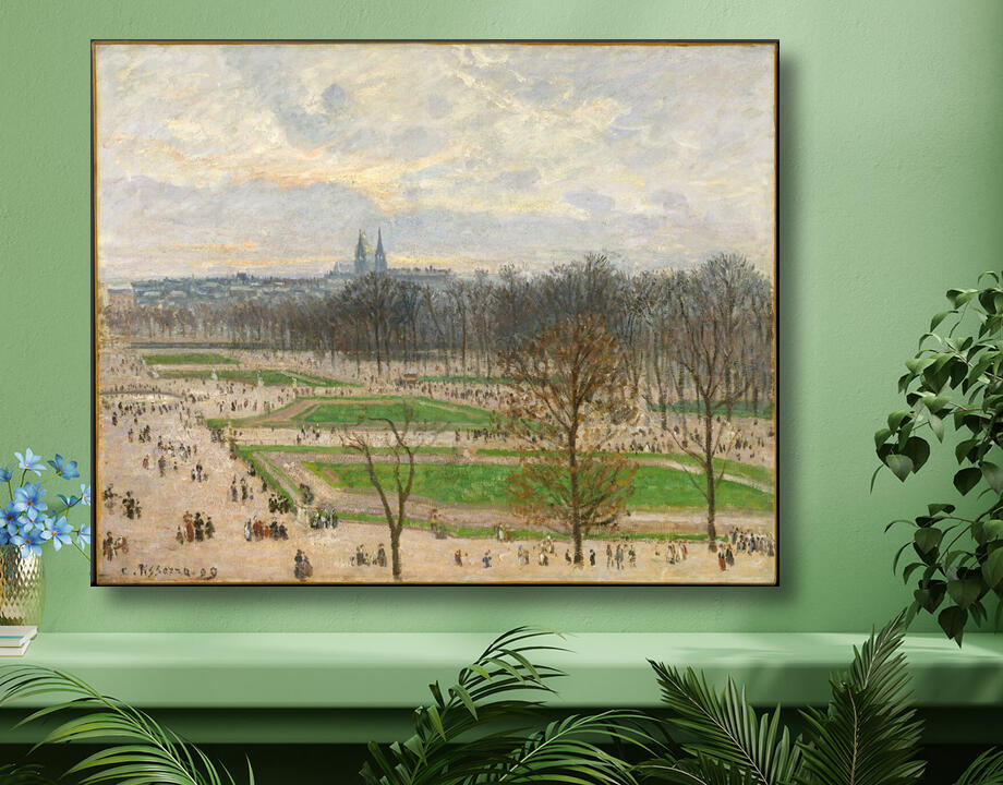 Camille Pissarro : Le Jardin des Tuileries un après-midi d