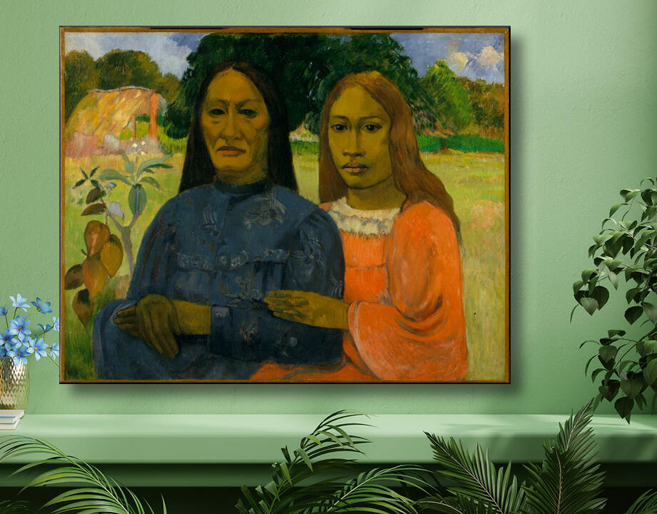 Paul Gauguin : Deux femmes