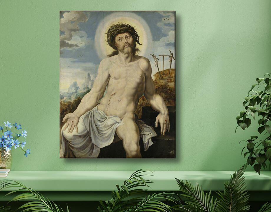 Maarten van Heemskerck : Le Christ comme l'homme des douleurs