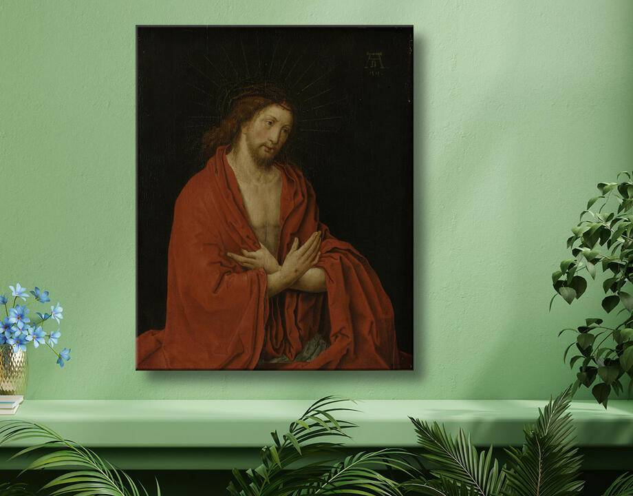 Lucas van Leyden : Christ avec couronne d'épines