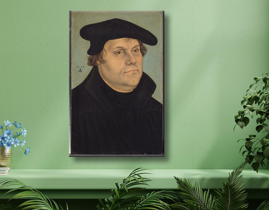 Cranach d.Æ., Lucas : Portrait de Martin Luther
