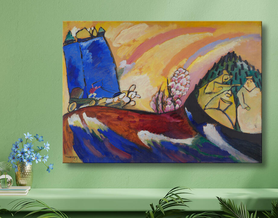 Vasily Kandinsky : Peinture avec Troïka