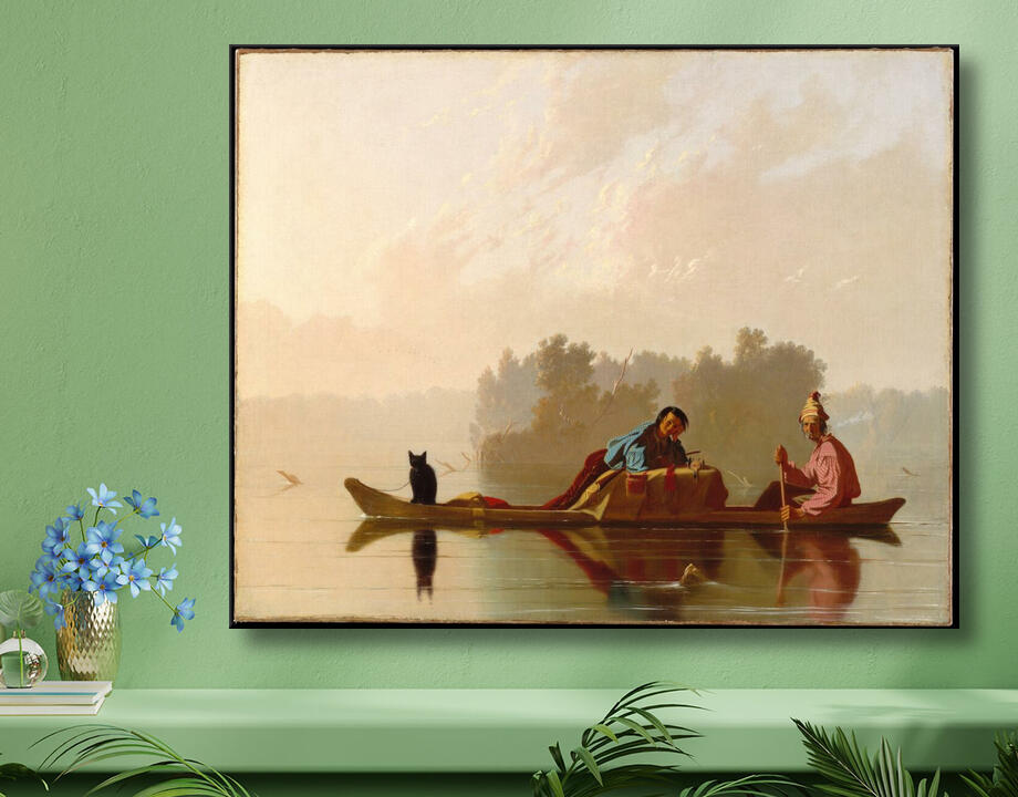 George Caleb Bingham : Les marchands de fourrures descendant le Missouri