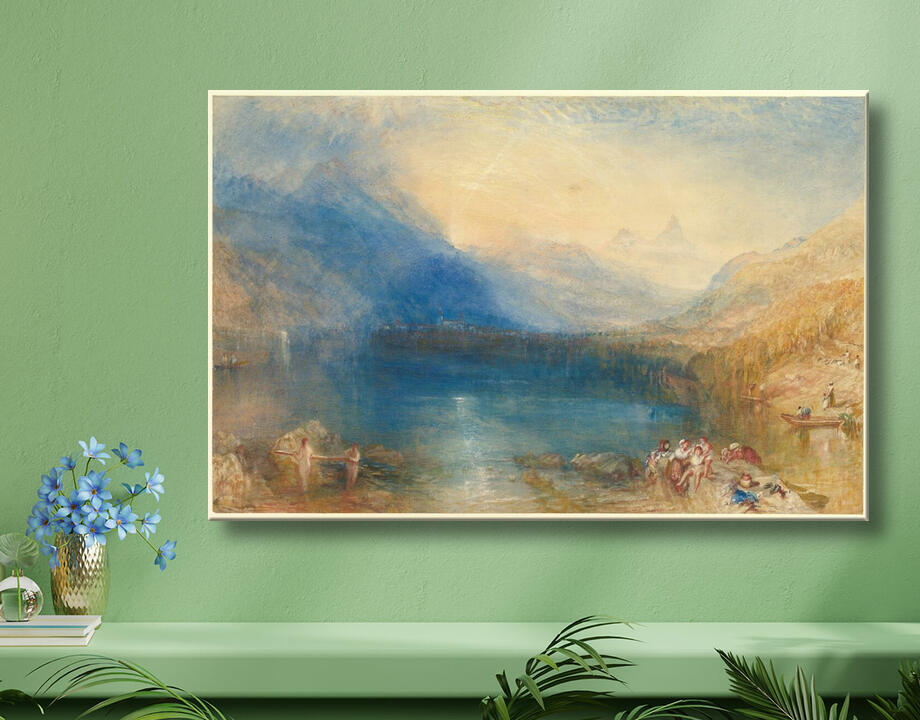 Joseph Mallord William Turner : Le lac de Zoug