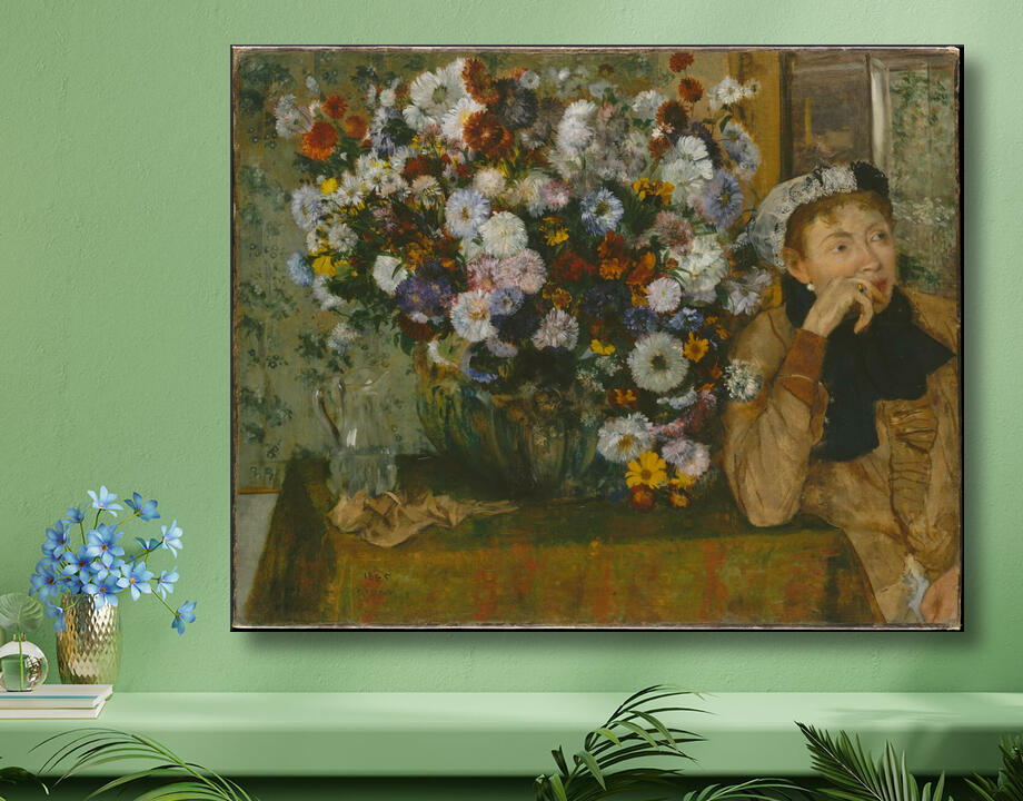 Edgar Degas : Une femme assise à côté d
