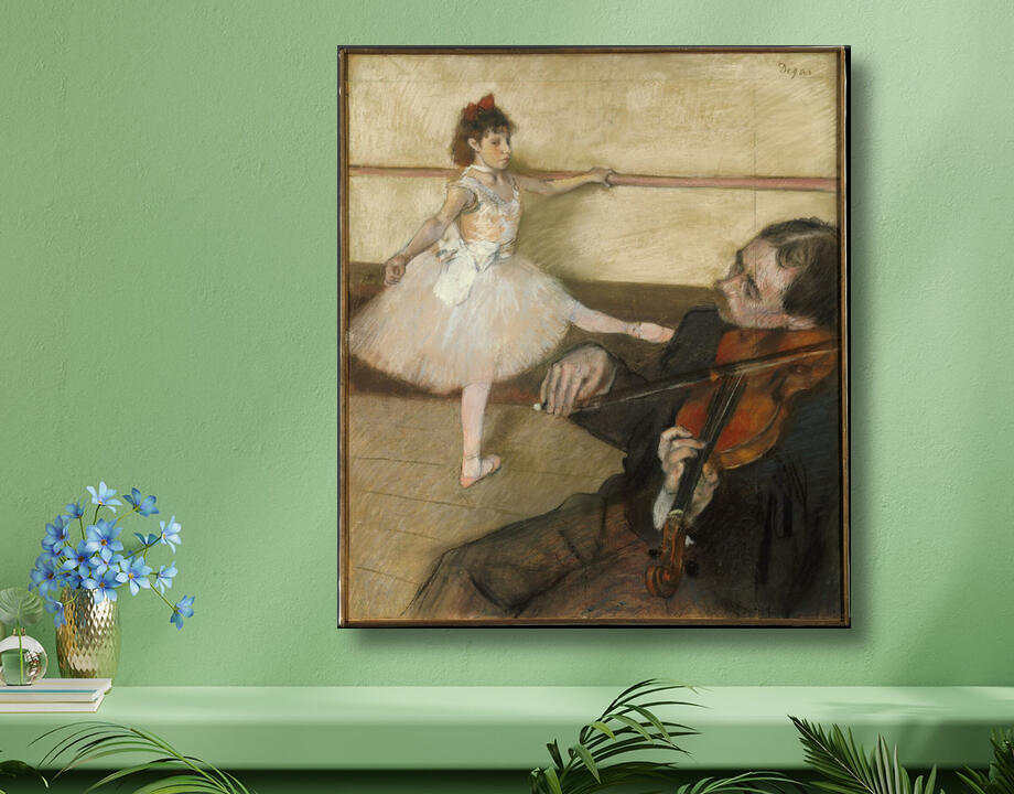 Edgar Degas : La leçon de danse