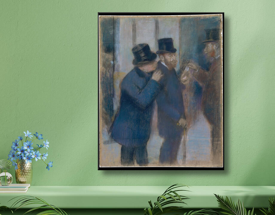 Edgar Degas : Portraits à la Bourse