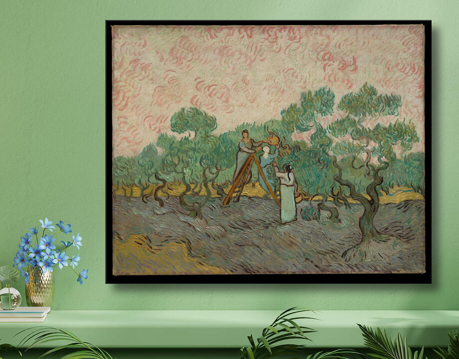 Vincent van Gogh : Femmes cueillant des olives
