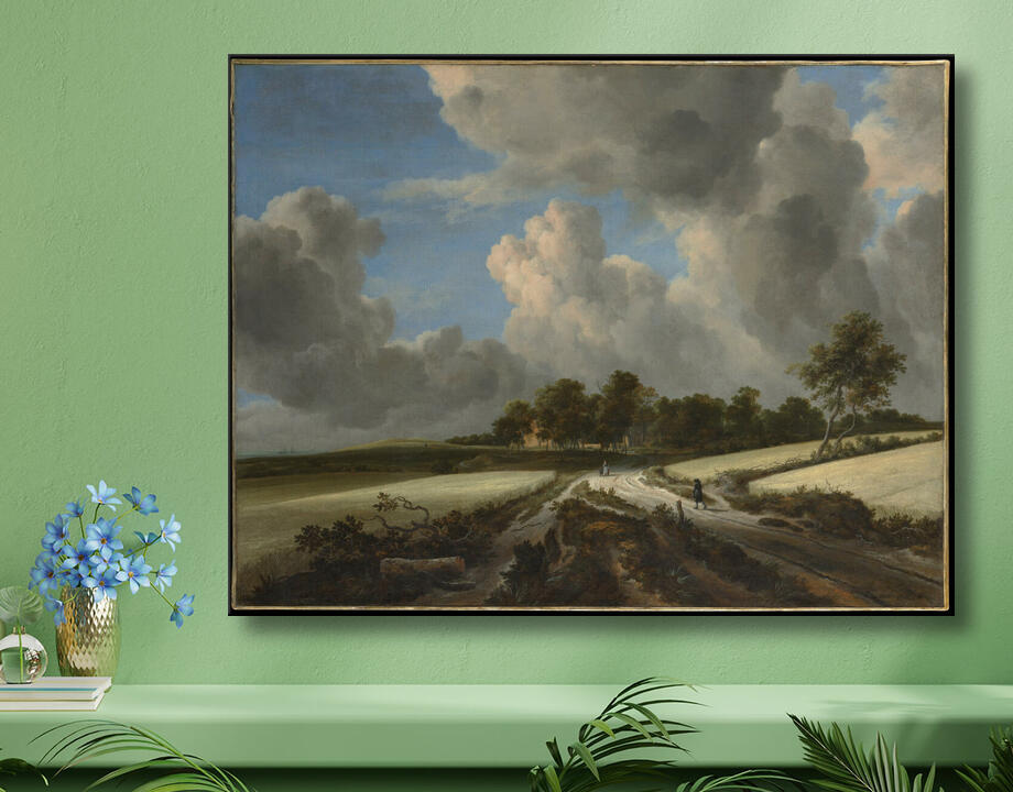 Jacob van Ruisdael : Champs de blé