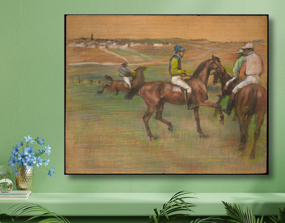 Edgar Degas : Chevaux de course