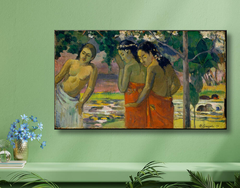 Paul Gauguin : Trois femmes tahitiennes