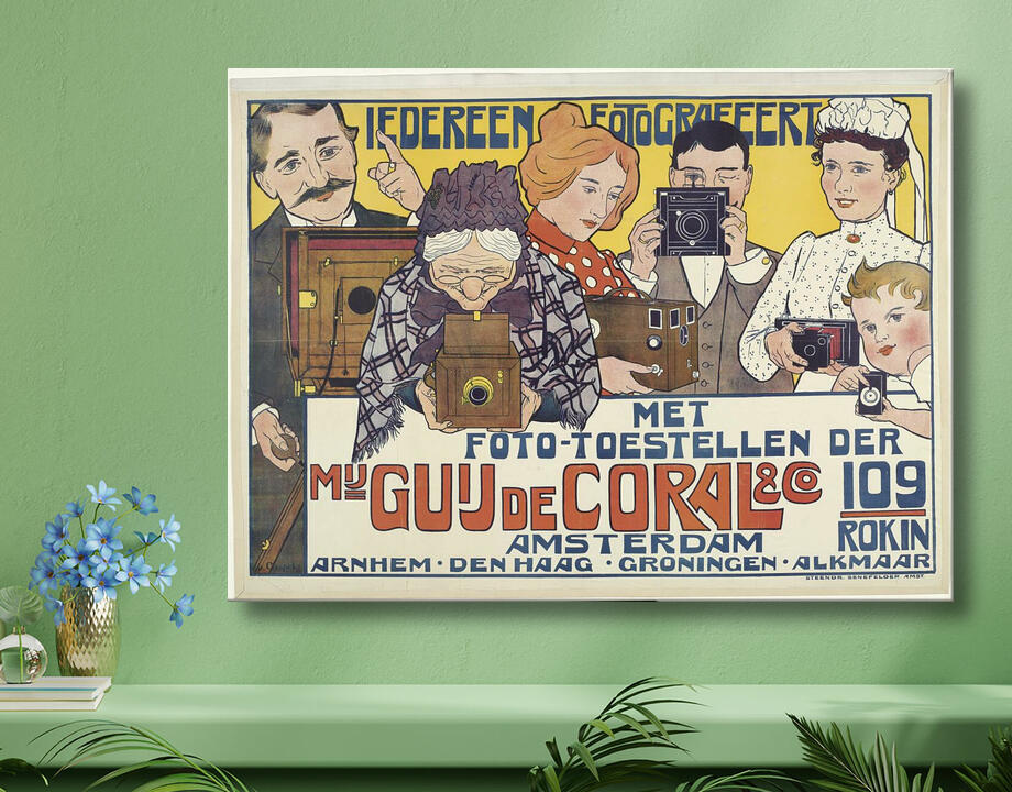 Johann Georg van Caspel : Affiche Tout le Monde Photographe pour Guy de Coral & Co