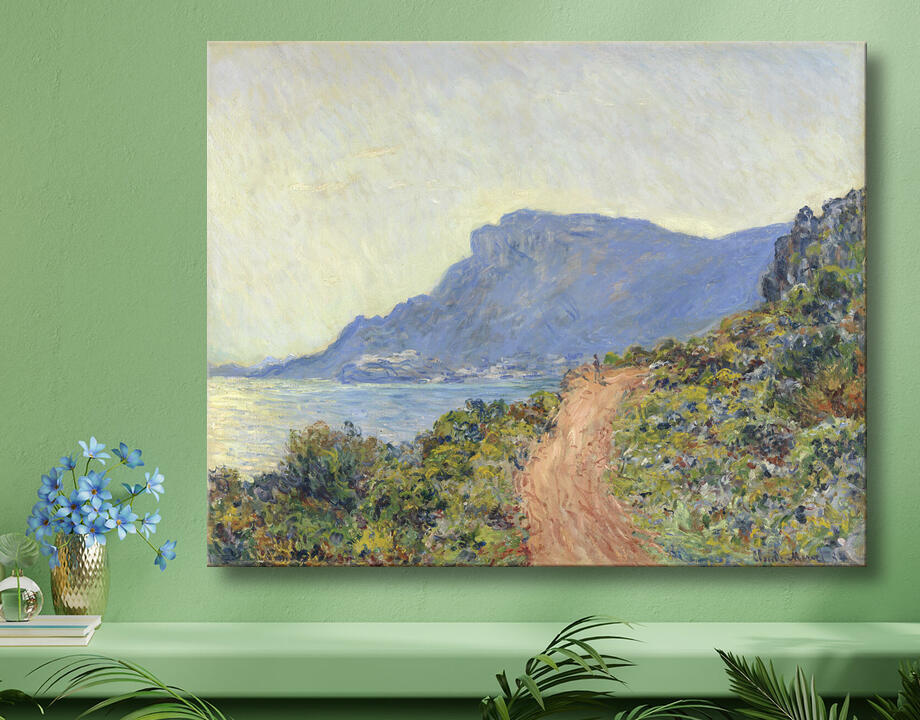 Claude Monet : La Corniche près de Monaco