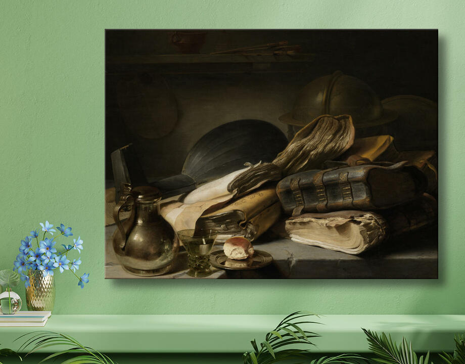 Jan Lievens : Nature morte aux livres