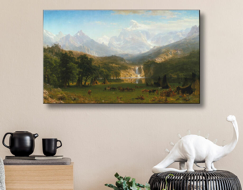Albert Bierstadt : Les montagnes Rocheuses, Lander