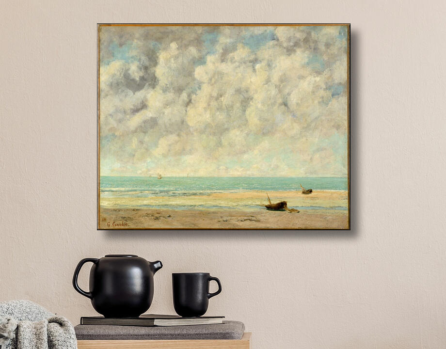 Gustave Courbet : La mer calme
