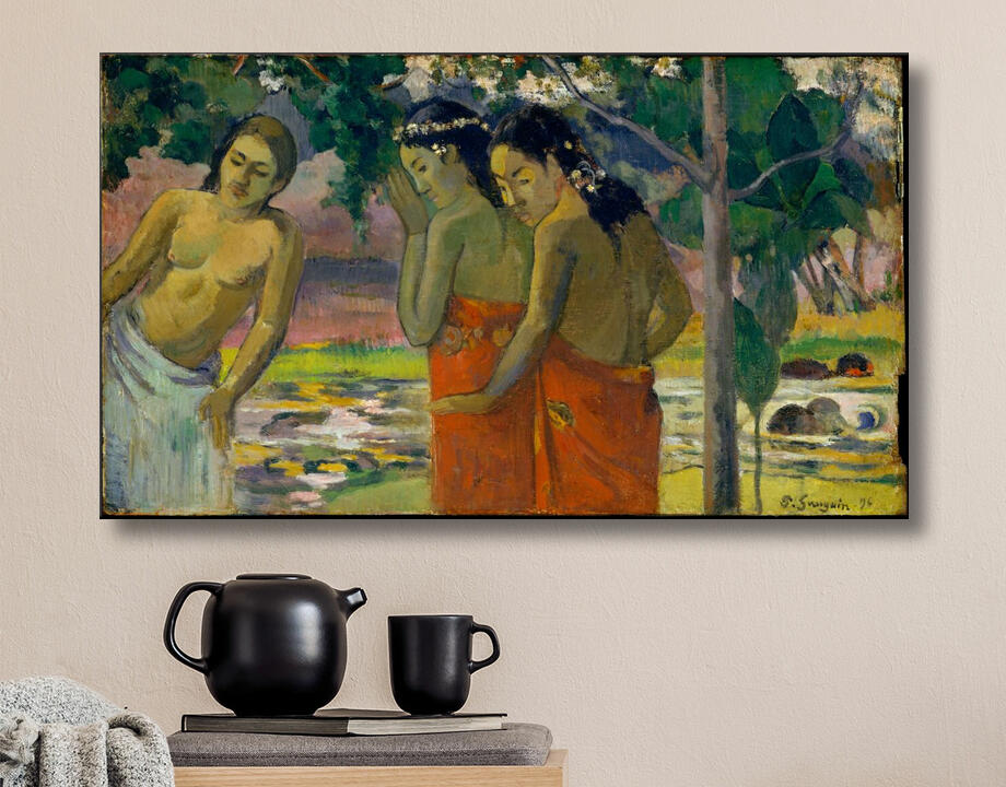 Paul Gauguin : Trois femmes tahitiennes