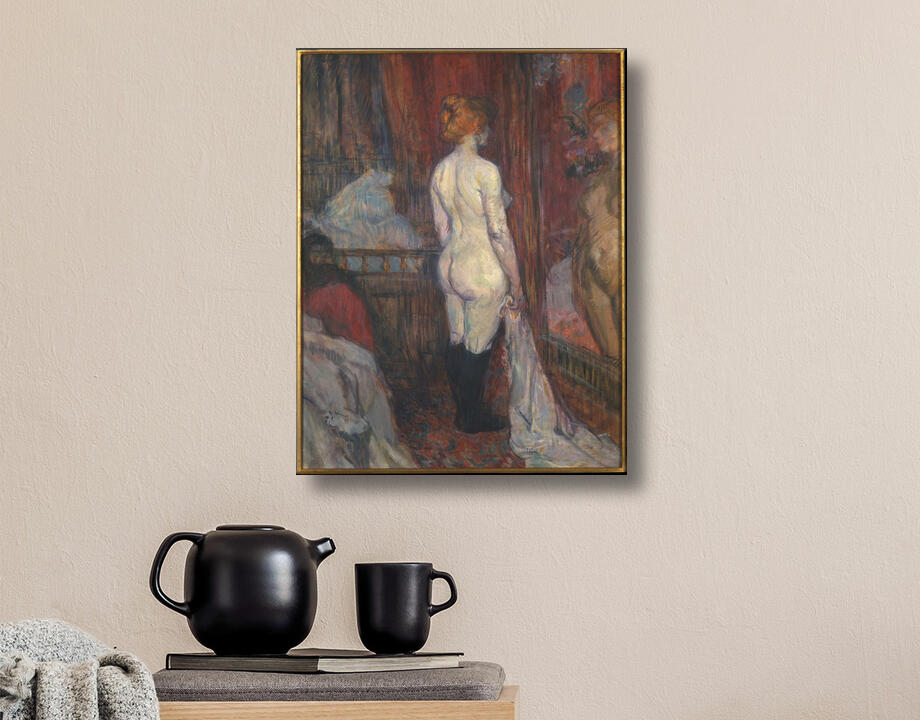 Henri de Toulouse-Lautrec : Femme devant un miroir