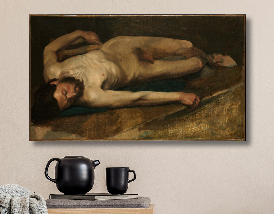 Edgar Degas : nu masculin