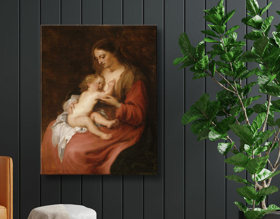 Anthony van Dyck : Vierge à l