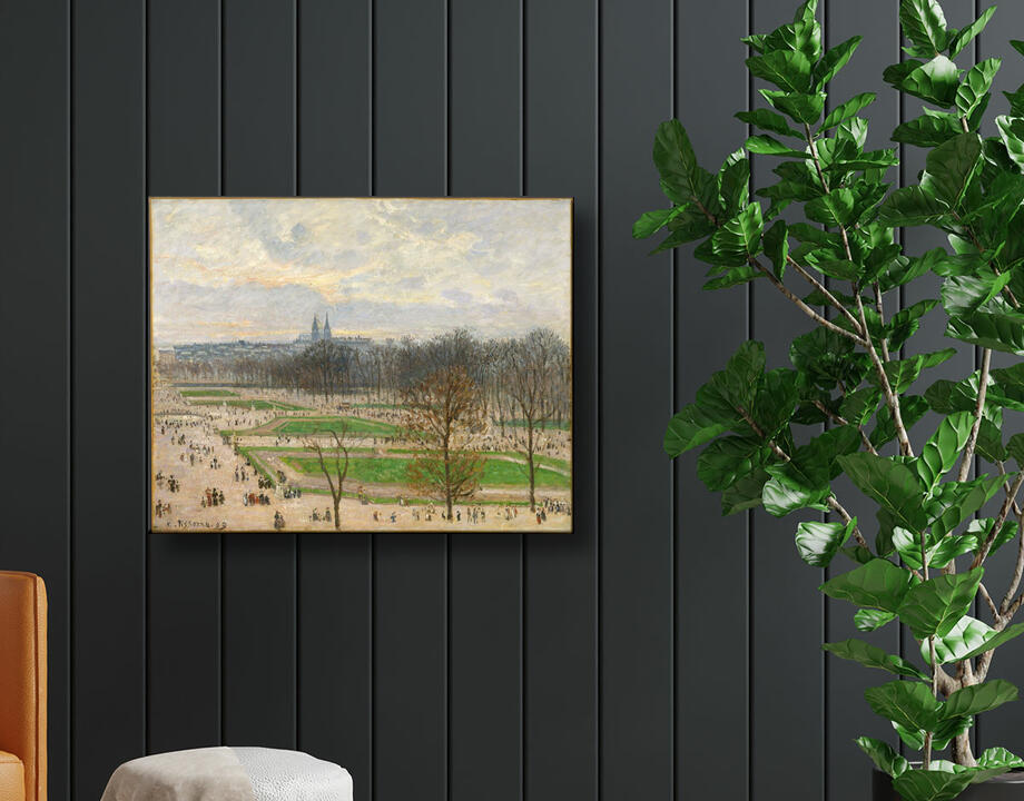 Camille Pissarro : Le Jardin des Tuileries un après-midi d