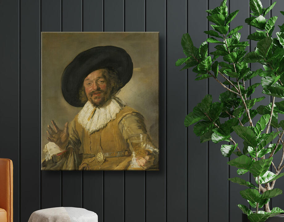 Frans Hals : Un milicien tenant un Berkemeyer, connu sous le nom de "Joyeux buveur"