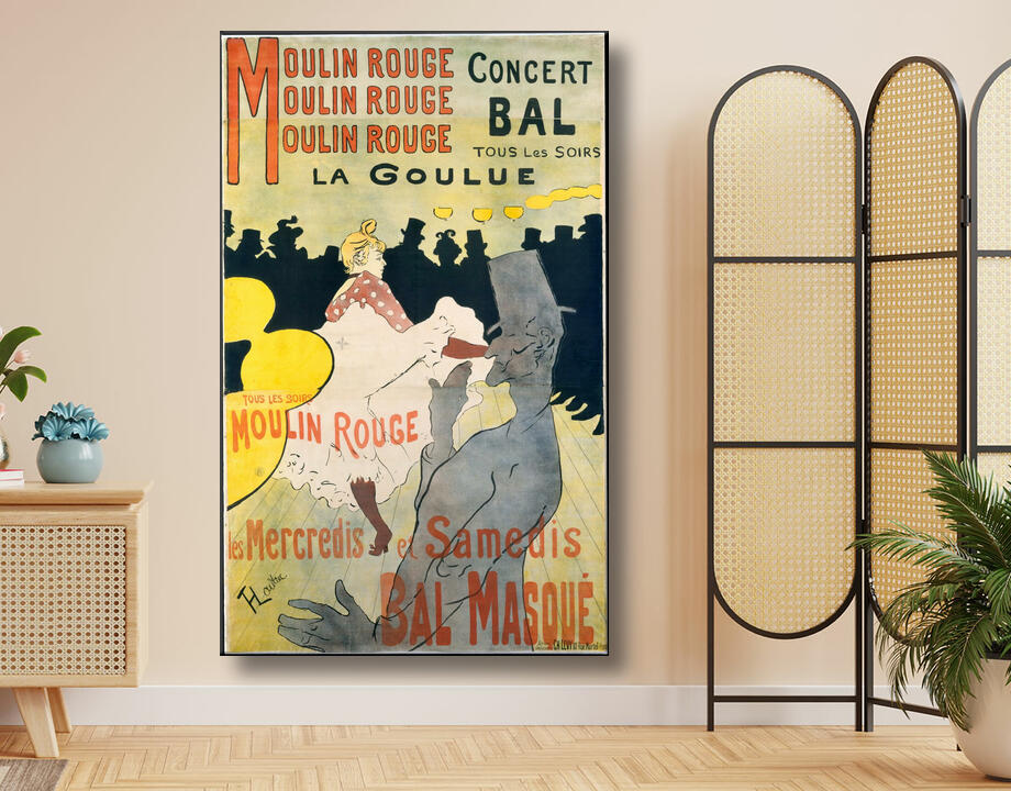 Henri de Toulouse-Lautrec : Moulin Rouge:  La Goulue