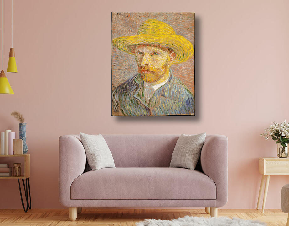 Vincent van Gogh : Autoportrait au chapeau de paille