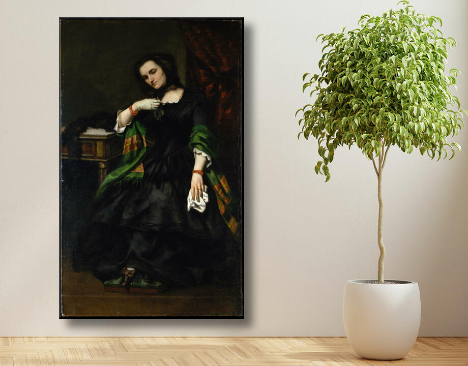 Gustave Courbet : Madame Auguste Cuoq (Mathilde Desportes, 1827–1910)