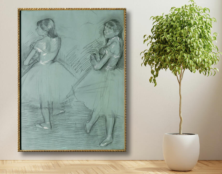 Edgar Degas : Deux danseurs