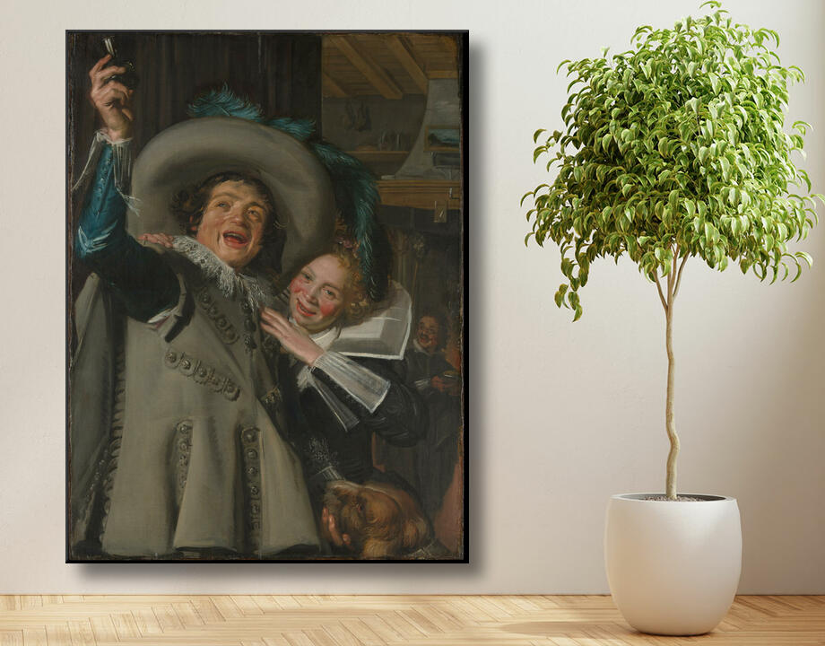 Frans Hals : Jeune homme et femme dans une auberge