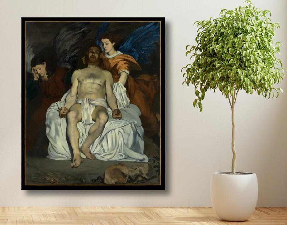 Edouard Manet : Le Christ mort avec des anges