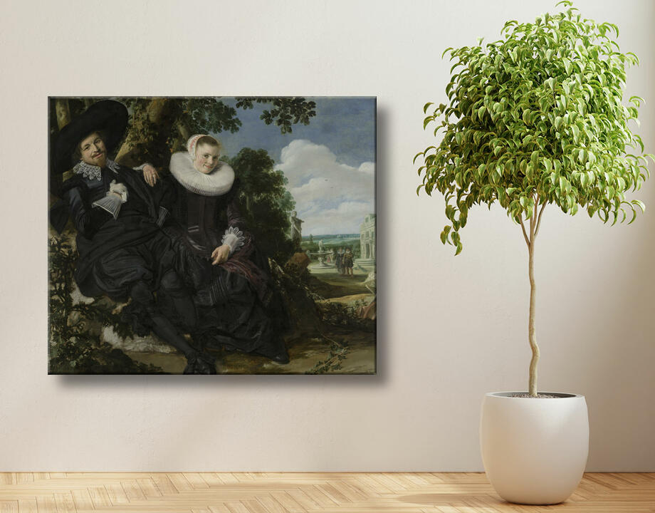 Frans Hals : Portrait d'un couple, probablement Isaac Abrahamsz Massa et Beatrix van der Laen