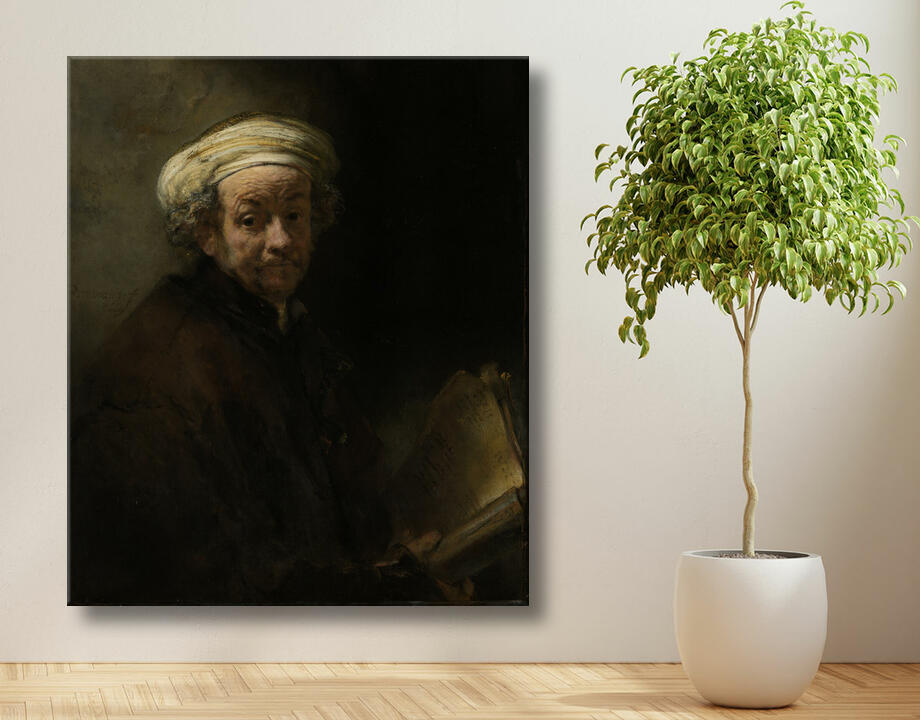 Rembrandt van Rijn : Autoportrait en tant qu