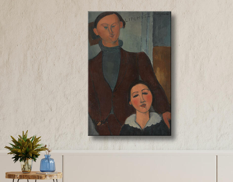 Amedeo Modigliani : Jacques et Berthe Lipchitz